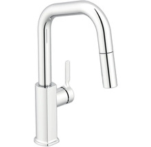 Keukenkraan met hoge uitloop en uittrekbare handdouche