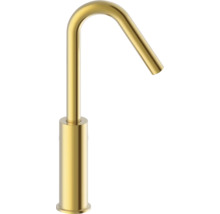 Gouden wastafelkraan