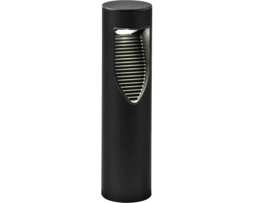 SEASON LIGHTS Tuinverlichting LED sokkel Oria 12 V Zwarte tuinlamp met horizontale lamellen