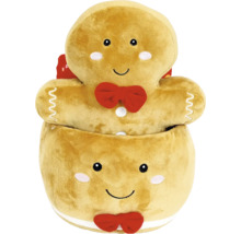 Knuffel peperkoekmannetje in peperkoektrommel