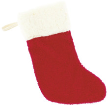 Kerstsok om te vullen