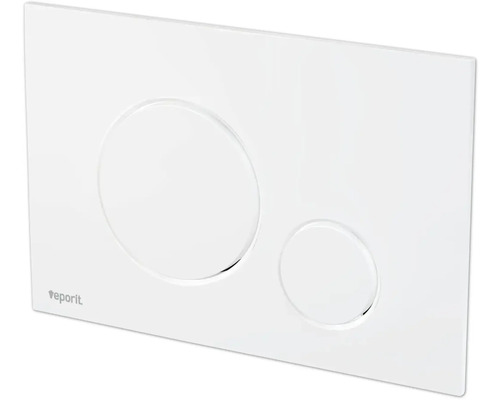 Toiletspoelplaat met twee knoppen