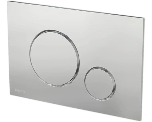 Spoelplaat met twee bedieningsknoppen