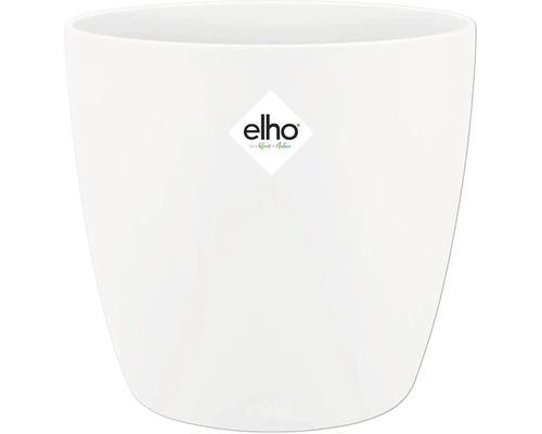 Kunststof bloempot met Elho logo