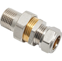 Metalen fitting met schroefdraadverbinding