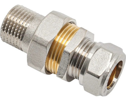 Metalen fitting met schroefdraadverbinding