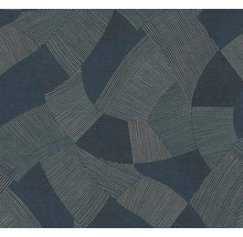 Behang met geometrisch lijnenpatroon