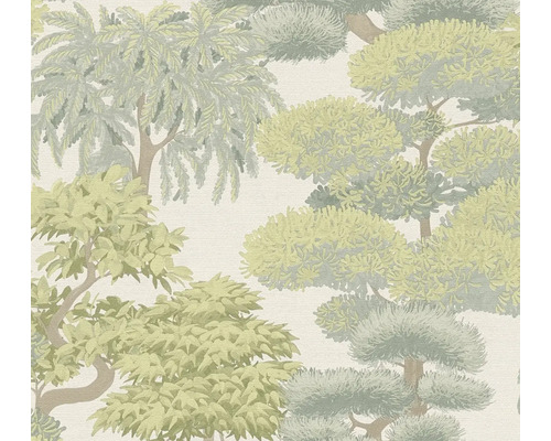 Behang met boommotief