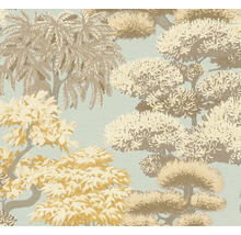 Behang met boommotief