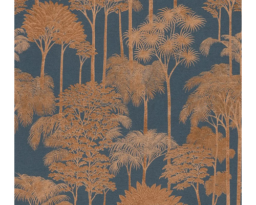 Behang met een patroon van bomen