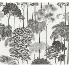 Behang met boommotief