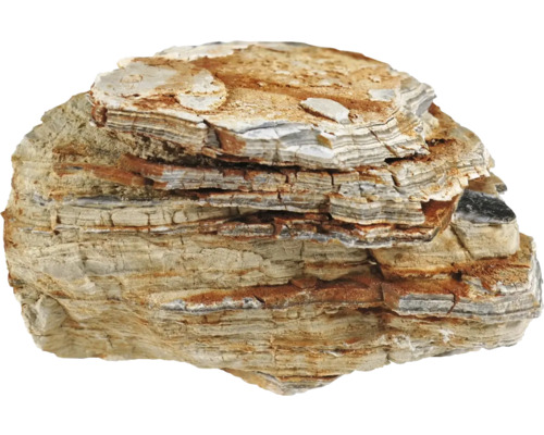 Decoratieve gelaagde steen voor de tuin