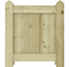 Houten schuttingelement van natuurlijk hout