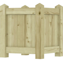 Houten plantenbak voor de tuin