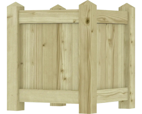 Houten plantenbak voor de tuin