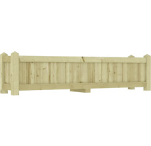 Houten bloembak voor de tuin