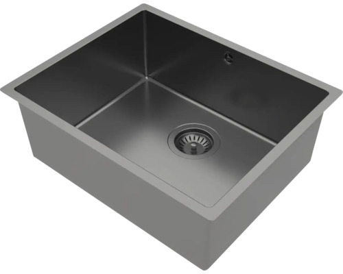 Spoelbak van roestvrij staal