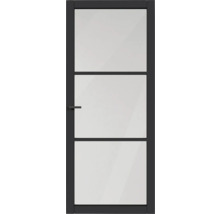 Moderne binnendeur met drie glazen panelen