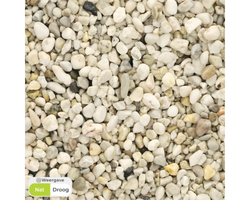 Close-up van decoratieve kiezels