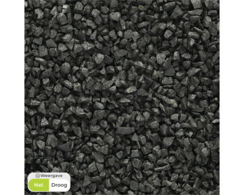 Close-up van basalt split