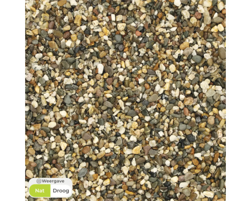 Close-up van decoratief grind voor de tuin