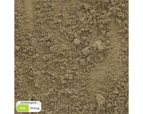 Zand voor bouwwerkzaamheden in detail