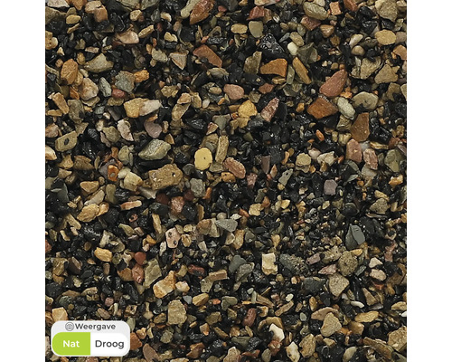 Close-up van decoratieve steenslag