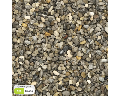 Close-up van decoratieve kiezels