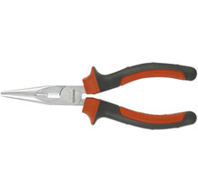 Platbektang met lange, taps toelopende bekken en geïsoleerde handgrepen