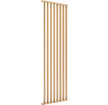 Houten scheidingswand met verticale latten