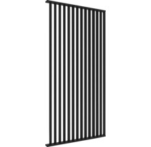 Schermelement met verticale lamellen