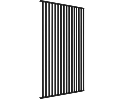 Schermelement met verticale lamellen