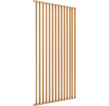 Houten lattenwand voor ruimteontwerp