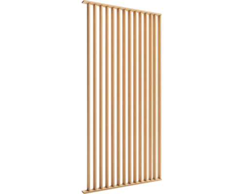 Houten lattenwand voor ruimteontwerp