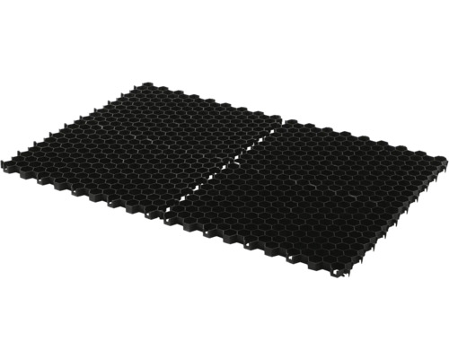 Twee gazonroosters van kunststof