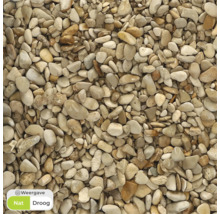 Close-up van decoratieve kiezels