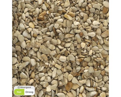 Close-up van decoratieve kiezels