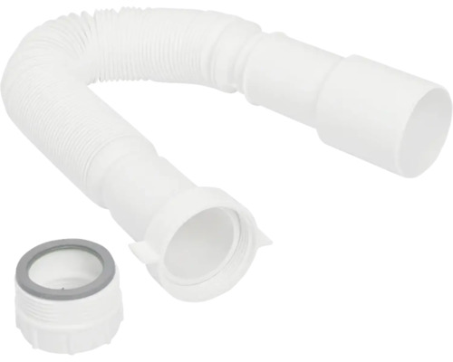 Moduflex flexibele sifon 6/4" x 40 mm Flexibele sifon aansluitslang van kunststof