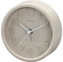 Lichte ronde Hama wekker met wijzerplaat