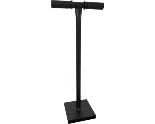 KÜPPER Betonstamper zwart Aardstamper met vierkante bodemplaat en T-handvat