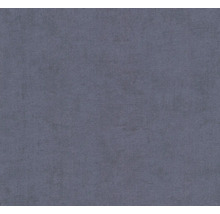 Vliesbehang met betonstructuur in donkerblauw