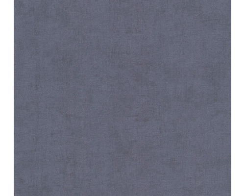 Vliesbehang met betonstructuur in donkerblauw