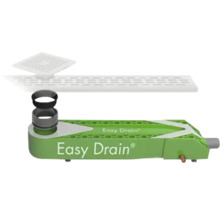Easy Drain douchegoot met accessoires