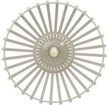 Plafondlamp met straalvormig ontwerp