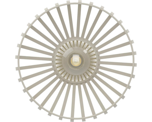 Plafondlamp met straalvormig ontwerp