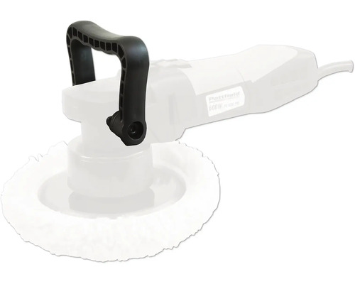 Polijstmachine met zwarte handgreep