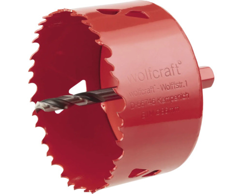 Gatenzaag met centreerboor