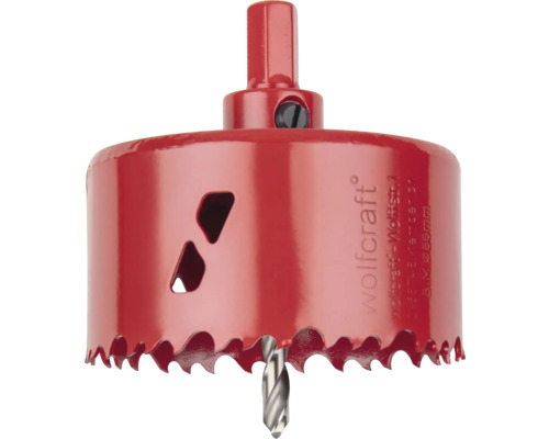 Gatenzaag met centreerboor