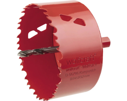 Wolfcraft gatzagen met centreerboor, diameter 92 millimeter