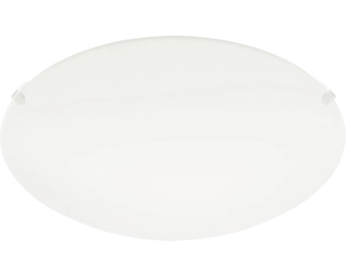 Ronde plafondlamp van glas
